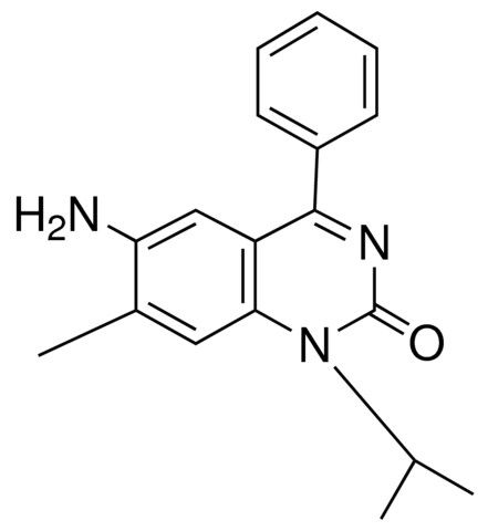 6-AMINO-1-ISOPROPYL-7-METHYL-4-PHENYLQUINAZOLIN-2(1H)-ONE