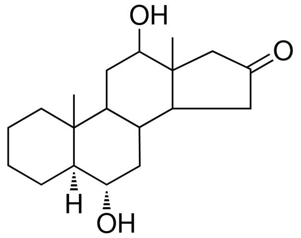 6-ALPHA,12-BETA-DIHYDROXY-5-ALPHA-ANDROSTAN-16-ONE