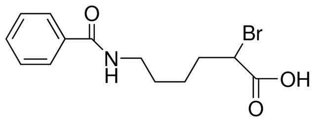 6-BENZOYLAMINO-2-BROMO-HEXANOIC ACID