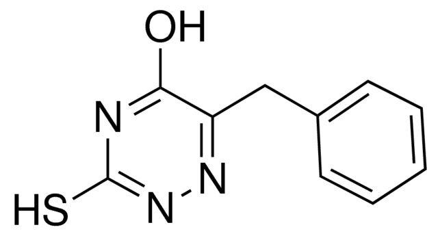 6-benzyl-3-sulfanyl-1,2,4-triazin-5-ol