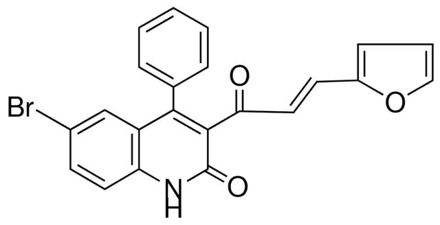 6-BROMO-3-(3-FURAN-2-YL-ACRYLOYL)-4-PHENYL-1H-QUINOLIN-2-ONE