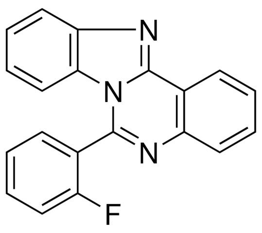 6-(2-FLUORO-PHENYL)-BENZO(4,5)IMIDAZO(1,2-C)QUINAZOLINE