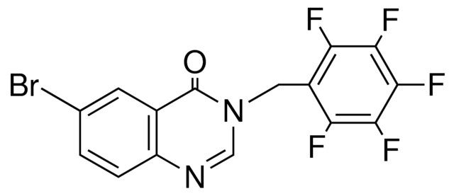 6-BROMO-3-(2,3,4,5,6-PENTAFLUORO-BENZYL)-3H-QUINAZOLIN-4-ONE