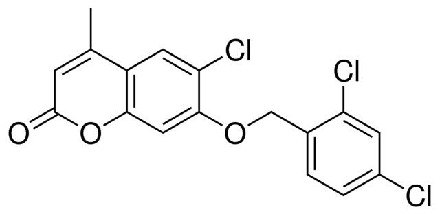 6-CHLORO-7-(2,4-DICHLORO-BENZYLOXY)-4-METHYL-CHROMEN-2-ONE