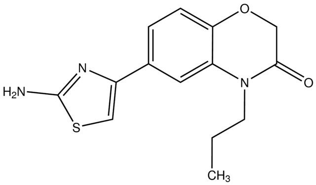 6-(2-Aminothiazol-4-yl)-4-propyl-2<i>H</i>-benzo[<i>b</i>][1,4]oxazin-3(4<i>H</i>)-one