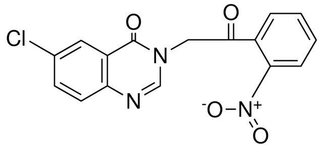 6-CHLORO-3-(2-(2-NITRO-PHENYL)-2-OXO-ETHYL)-3H-QUINAZOLIN-4-ONE