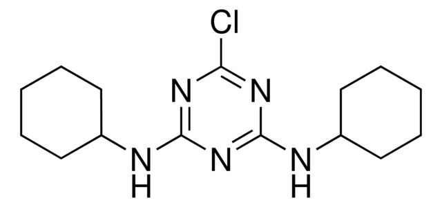 6-Chloro-N(2),N(4)-dicyclohexyl-1,3,5-triazine-2,4-diamine