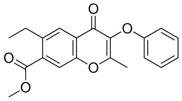 6-ETHYL-2-METHYL-4-OXO-3-PHENOXY-4H-CHROMENE-7-CARBOXYLIC ACID METHYL ESTER