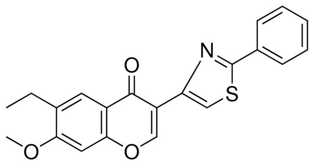 6-ETHYL-7-METHOXY-3-(2-PHENYL-THIAZOL-4-YL)-CHROMEN-4-ONE