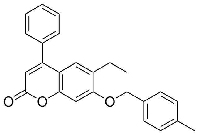 6-ETHYL-7-(4-METHYL-BENZYLOXY)-4-PHENYL-CHROMEN-2-ONE