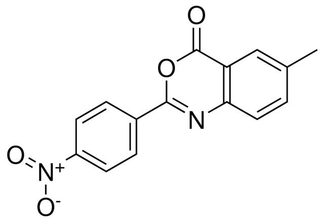 6-METHYL-2-(4-NITROPHENYL)-4H-3,1-BENZOXAZIN-4-ONE