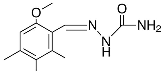 6-METHOXY-2,3,4-TRIMETHYLBENZALDEHYDE SEMICARBAZONE