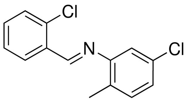 5-CHLORO-N-(2-CHLOROBENZYLIDENE)-2-METHYLANILINE