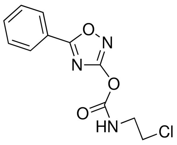 5-PHENYL-1,2,4-OXADIAZOL-3-YL N-(2-CHLOROETHYL)CARBAMATE