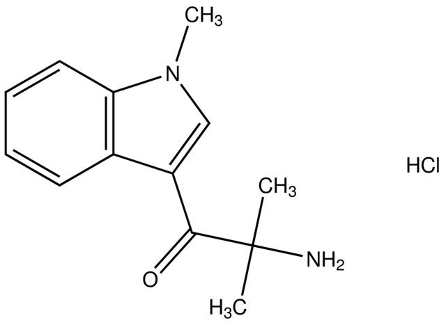 2-amino-2-methyl-1-(1-methyl-1H-indol-3-yl)-1-propanone hydrochloride