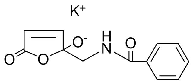 POTASSIUM 2-[(BENZOYLAMINO)METHYL]-5-OXO-2,5-DIHYDRO-2-FURANOLATE