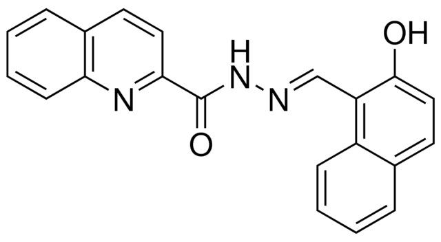 QUINOLINE-2-CARBOXYLIC ACID (2-HYDROXY-NAPHTHALEN-1-YLMETHYLENE)-HYDRAZIDE