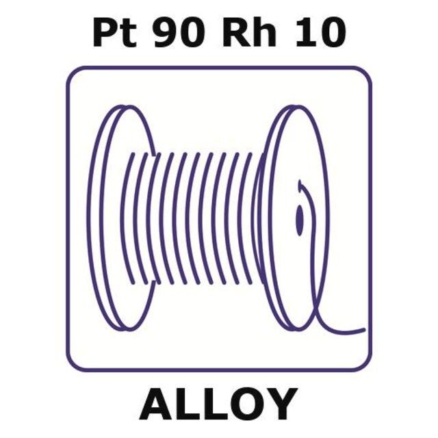 Platinum-rhodium alloy, Pt90Rh10