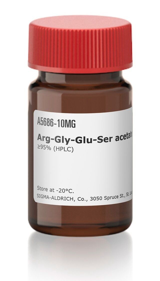 Arg-Gly-Glu-Ser acetate salt