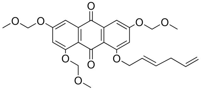 1-HEXA-2,5-DIENYLOXY-3,6,8-TRIS-METHOXYMETHOXY-ANTHRAQUINONE