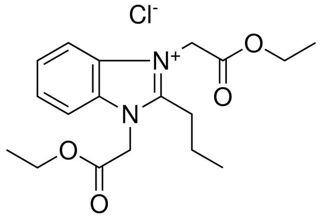 1,3-BIS-ETHOXYCARBONYLMETHYL-2-PROPYL-3H-BENZOIMIDAZOL-1-IUM, CHLORIDE