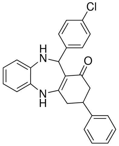 11-(4-CL-PH)-3-PHENYL-2,3,4,5,10,11-HEXAHYDRO-DIBENZO(B,E)(1,4)DIAZEPIN-1-ONE