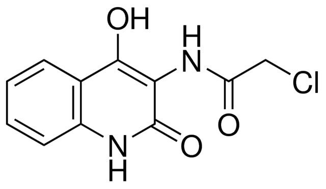 2-CHLORO-N-(4-HYDROXY-2-OXO-1,2-DIHYDRO-QUINOLIN-3-YL)-ACETAMIDE