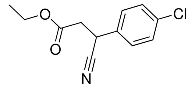 Ethyl 3-(4-chlorophenyl)-3-cyanopropanoate