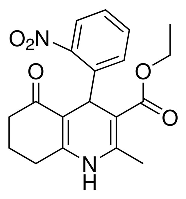 Ethyl 2-methyl-4-(2-nitrophenyl)-5-oxo-1,4,5,6,7,8-hexahydro-3-quinolinecarboxylate