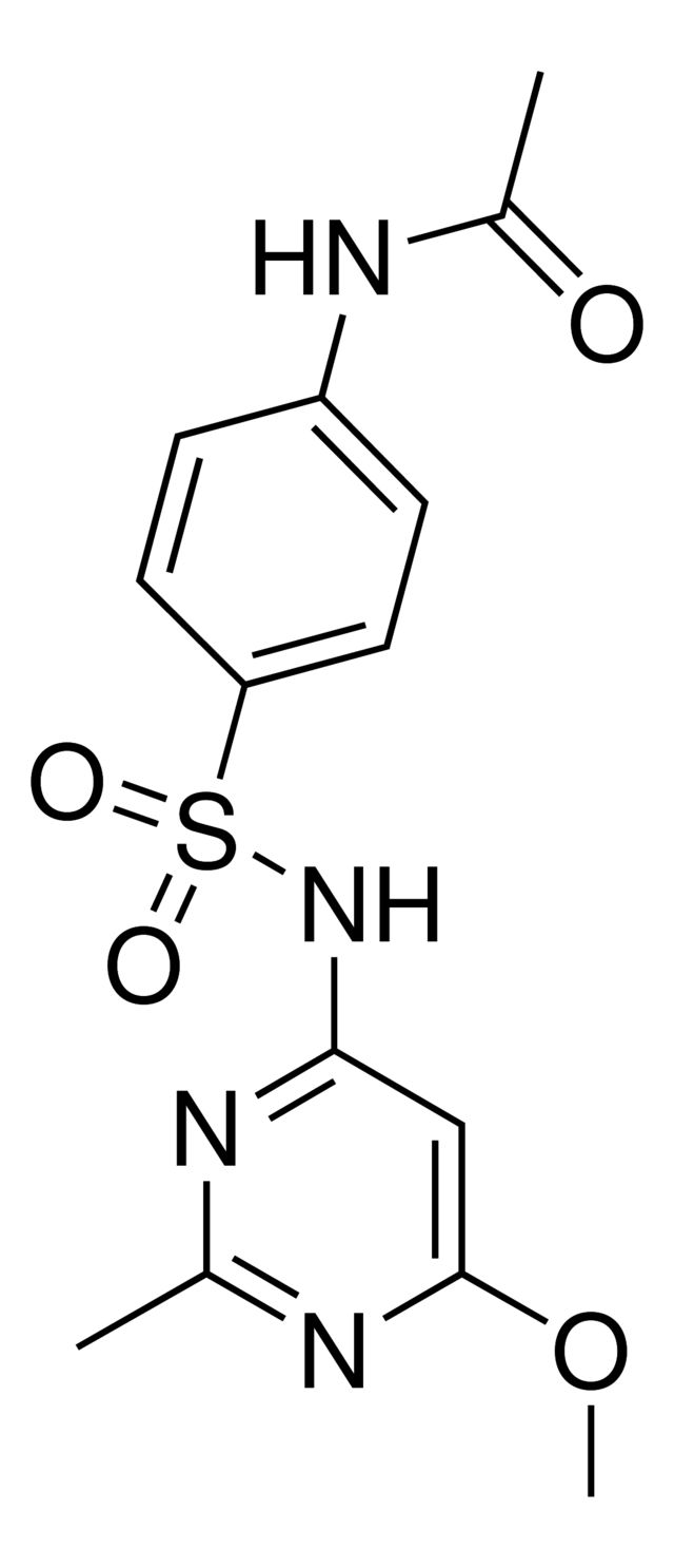 N-(4-{[(6-Methoxy-2-methyl-4-pyrimidinyl)amino]sulfonyl}phenyl)acetamide