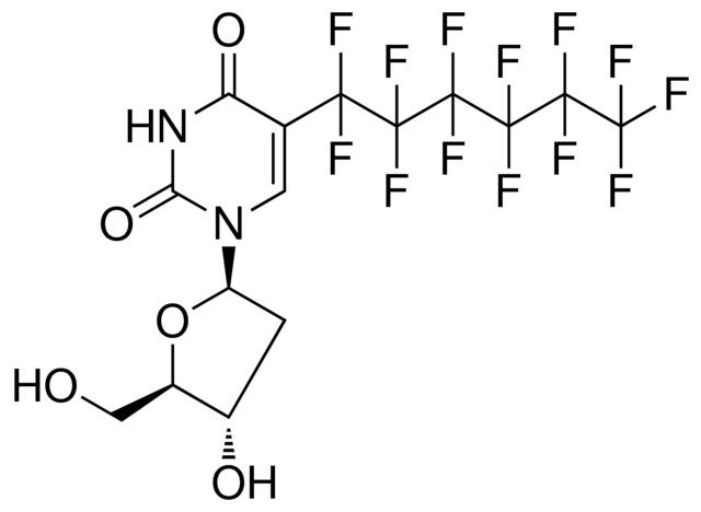 1-((2R,4S,5R)-4-HYDROXY-5-(HYDROXYMETHYL)TETRAHYDROFURAN-2-YL)-5-(PERFLUOROHEXYL)PYRIMIDINE-2,4(1H,3H)-DIONE