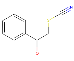 1-Phenyl-2-thiocyanato-ethanone