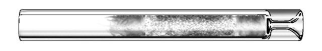 Inlet Liner, Split/Splitless Type, Straight Design (packed with 10% OV-101 on 80/100 Chromosorb W HP)