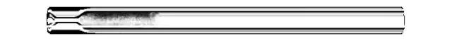 Inlet Liner, Split/Splitless Type, Straight Design (packed with 10% OV-101 on 80/100 Chromosorb W HP)