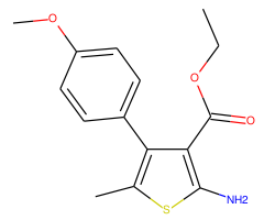 ethyl 2-amino-4-(4-methoxyphenyl)-5-methylthiophene-3-carboxylate