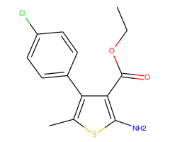 Ethyl 2-amino-4-(4-chlorophenyl)-5-methylthiophene-3-carboxylate