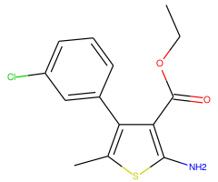 ethyl 2-amino-4-(3-chlorophenyl)-5-methylthiophene-3-carboxylate