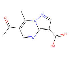 6-acetyl-7-methylpyrazolo[1,5-a]pyrimidine-3-carboxylic acid