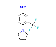 4-pyrrolidin-1-yl-3-(trifluoromethyl)aniline