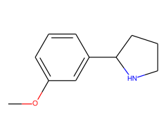 2-(3-methoxyphenyl)pyrrolidine