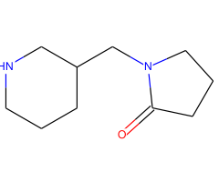 1-(Piperidin-3-ylmethyl)pyrrolidin-2-one