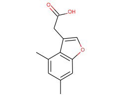 (4,6-dimethyl-1-benzofuran-3-yl)acetic acid