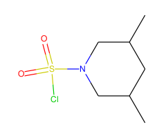 3,5-dimethyl-1-piperidinesulfonyl chloride