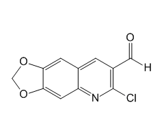 6-chloro[1,3]dioxolo[4,5-g]quinoline-7-carbaldehyde