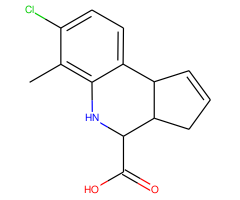 7-Chloro-6-methyl-3a,4,5,9b-tetrahydro-3H-cyclopenta[c]quinoline-4-carboxylic acid