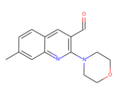 7-methyl-2-morpholin-4-ylquinoline-3-carbaldehyde