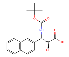 (2S,3S)-3-((tert-Butoxycarbonyl)amino)-2-hydroxy-3-(naphthalen-2-yl)propanoic acid