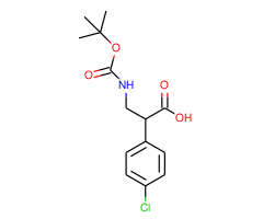 3-tert-Butoxycarbonylamino-2-(4-chlorophenyl)propionic acid