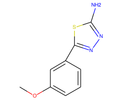 5-(3-METHOXYPHENYL)-1,3,4-THIADIAZOL-2-AMINE