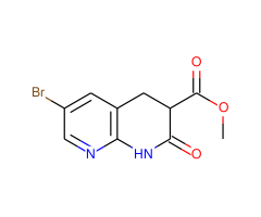 METHYL 6-BROMO-2-OXO-1,2,3,4-TETRAHYDRO-1,8-NAPHTHYRIDINE-3-CARBOXYLATE